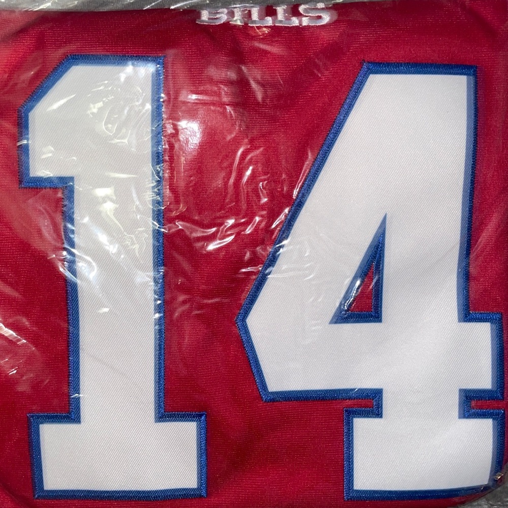 COPY - Stefon Diggs Buffalo Bills Color Rush Red Jersey (large)